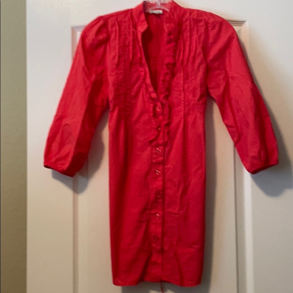 Anthropologie cotton tunic